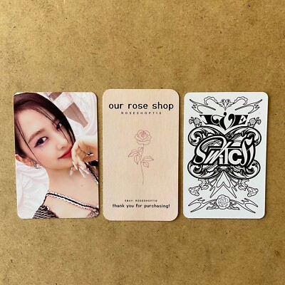 IVE I've Switch 2nd EP Album Official Photocard: Heart Card