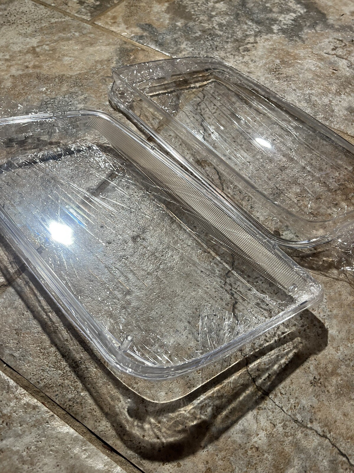 2x Headlight Lens Replacement Cover For VW Bora Jetta MK4 19992005