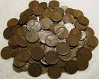 2 ROLLS OF 1919 S SAN FRANCISCO LINCOLN WHEAT CENTS FROM PENNY COLLECTION LOT