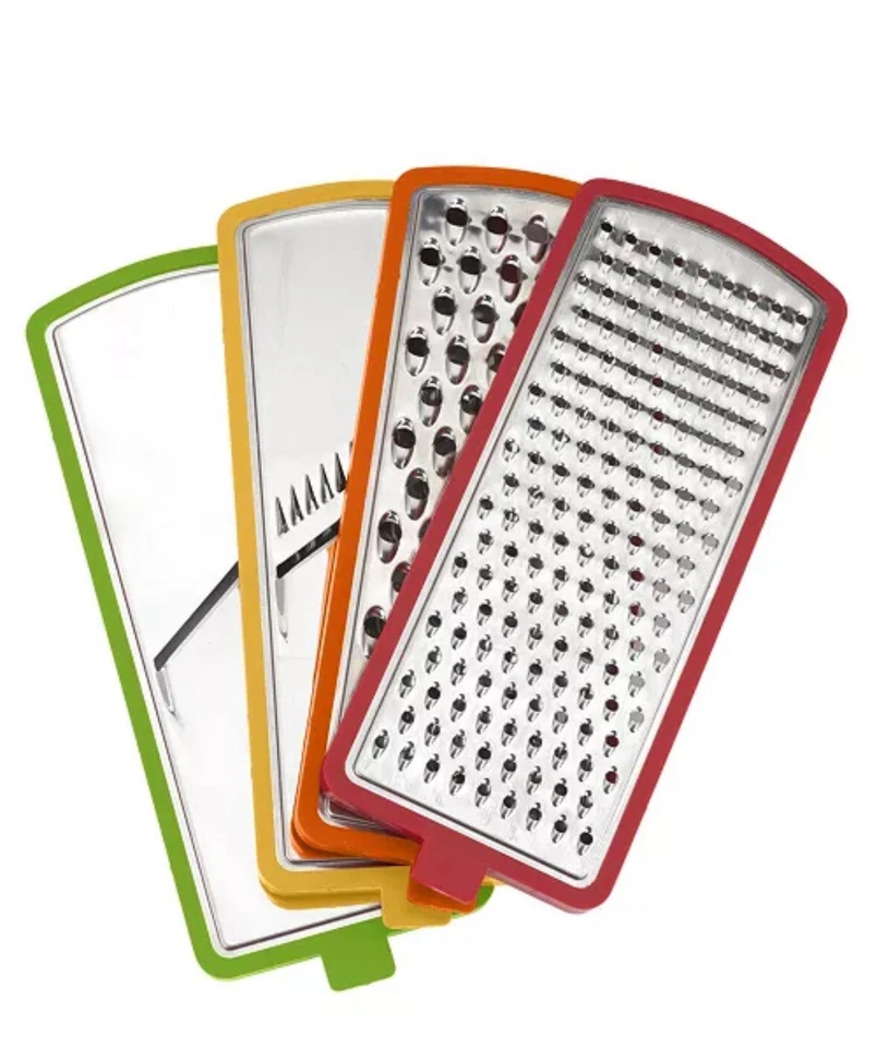 Good Cook Touch Mandoline Grater Set with 4 Stainless Steel Blade Inserts New! - Image 3 of 4