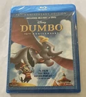 DUMBO Cartoon Blu-ray DVD Disney 2-Disc Set 2011 70th Anniversary Edition NEW