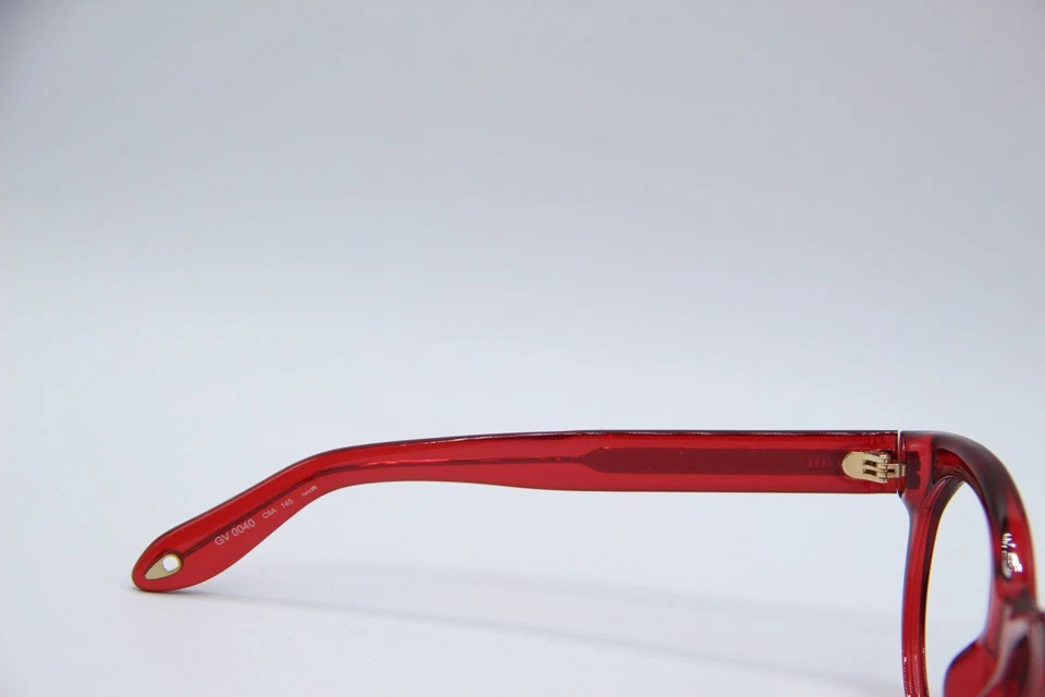 GAFAS GIVENCHY GV 0040 C9A ORO ROJO MONTURAS AUTÉNTICAS 51-20 Foto 3 de 4