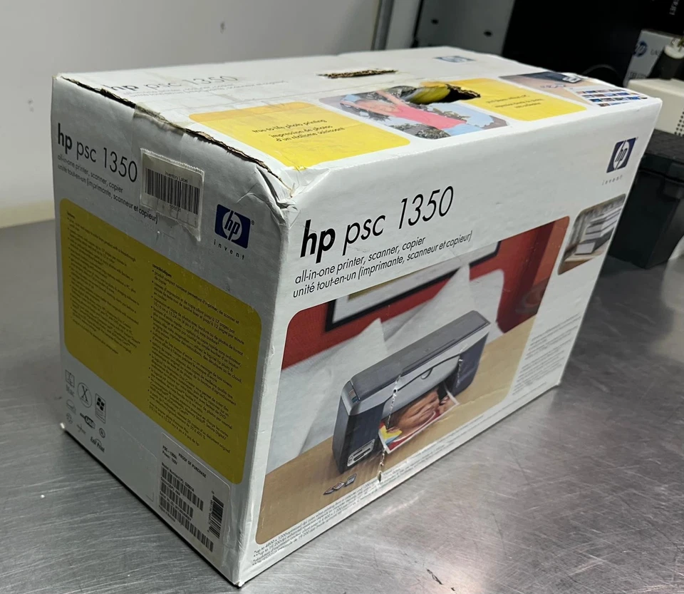 NEW HP PSC 1350 ALL IN ONE PRINTER SCANNER COPIER MACHINE 1350 - Image 3 of 4