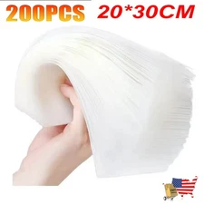 200PCS Quart Vacuum Sealer Bags 8"x12" Food Saver Storage BPA Free