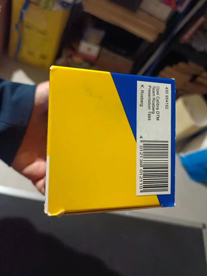 TEAM ROSBERG COLLECTION OPEL CALIBRA 4 X 4 LIMITED EDITION MINICHAMPS 1995 - Immagine 4 di 4