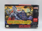 Super Ghouls 'n Ghosts (Nintendo SNES, 1991) | CIB Complete With Manual