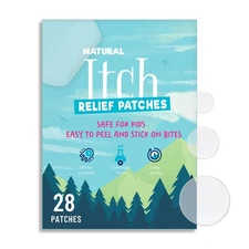 Itch Relief Patch for Kids 28pcs Anti Itch Stickers Fast Bite Itch Relief Red...