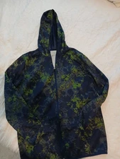 Xersion Boys Size XL 18/20 Reg Black/Green Hoodie Jacket Full Zip Pockets