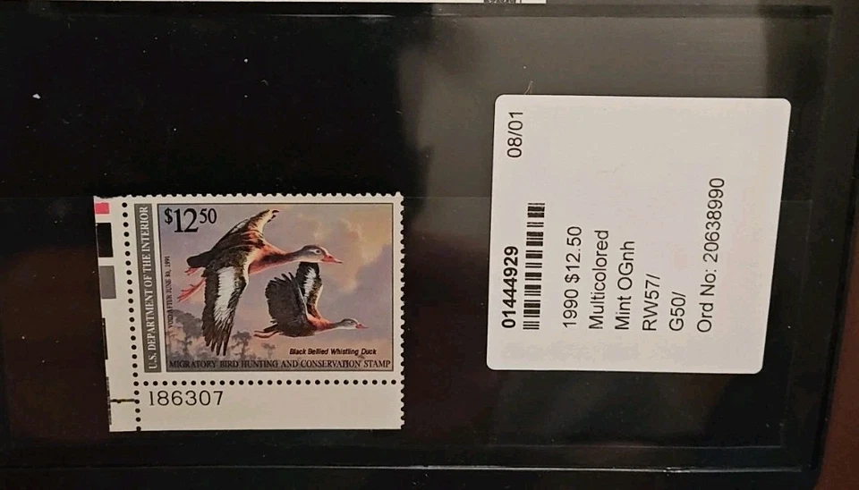 PSE Graded - RW #57 - Mint OG NH - Federal Duck Stamp of 1990 - XF - Image 3 of 4