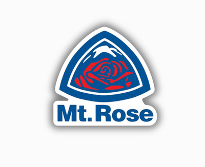 Mt Rose Ski Resort Vinyl Printed Sticker