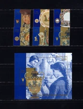 New Zealand 1139-44a Royal Doulton 1993 VF MNH Complete Set LG