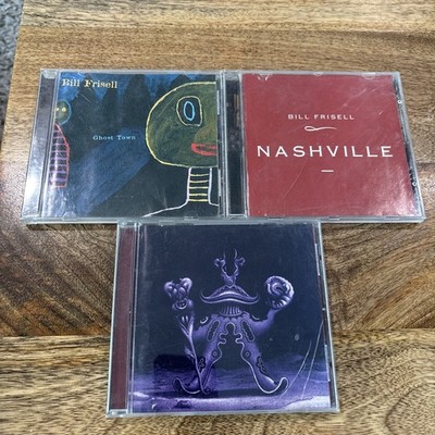 BILL FRISELL 3 CD LOT - GHOST TOWN, NASHVILLE, BILL, DAVE HOLLAND & ELVINE JONES