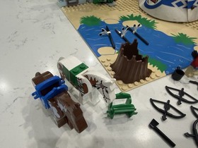 LEGO Western: Indians Boulder Cliff Canyon 6748 Near Complete with Instructions 