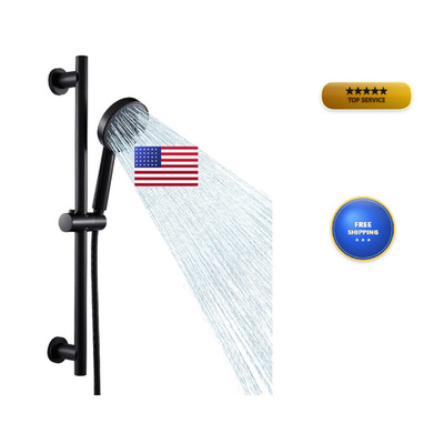 Kes Adjustable Shower Head Holder Slide Bar Combo Handheld Shower Head Hose