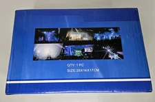 AGPTEK LED-500 Portable Fog Machine w/ Colorful Light Effects Parties