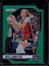 2024 Panini Prizm WNBA - Karlie Samuelson #82 Green Prizm