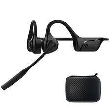Open Ear Bluetooth Headphones with Microphone, Noise Cancelling Wireless Head...