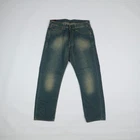 EVISU jeans size W32 New (Cod.Sj2005) Denim Vintage Dead Stock W/Tag