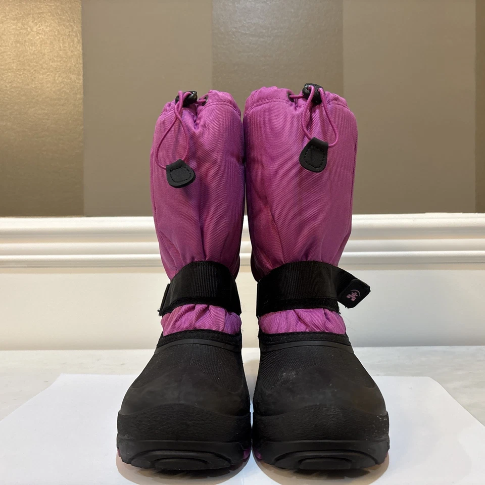 Kamik Niños Invierno Rocket Botas Impermeables y Aislantes (Rosa Caliente) Foto 2 de 4