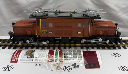 Locomotora LGB 20400 Escala G Clase GE 6/6 RhB "Cocodrilo" #413 Nueva | Zustand: New