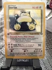 #2 1st Edition Snorlax 11/64 Jungle 1999 Holo Rare WOTC Pokémon Card TCG