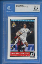2015 Panini Donruss #1 Cristiano Ronaldo  BGS 8.5 Nm/Mt +Real Madrid Goat