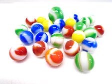 VTG 26 MARBLE KING PATCH  RIBBON MARBLE GROUP W/SHOOTER VERY NICE SELECTION 
