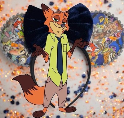 Zootopia Characters Inspired Mouse Ears/Nick Wilde/Judy Hopps