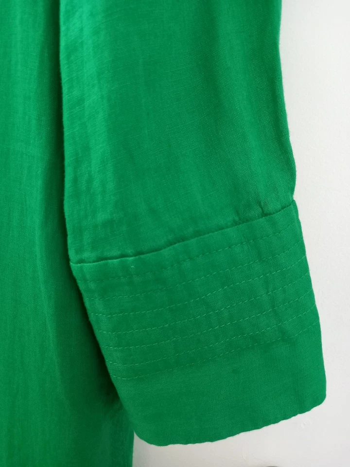 ZARA Kleid Damen Leinenkleid gr.XS gebrauch (wie neu) - Bild 4 von 4