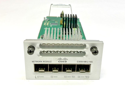 Cisco Catalyst 3850 2-Port Gigabit Ethernet Network Module, C3850-NM-2-10G