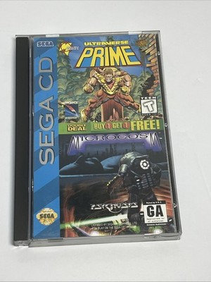 Ultraverse Prime/Microcosm (Sega CD, 1994) Complete!