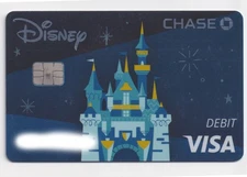 Chase Disney Debit Card Visa - Cancelled Collectible