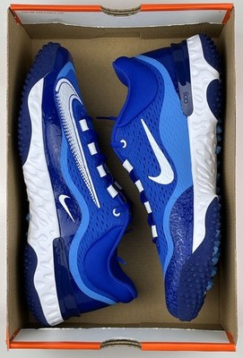 Nike Alpha Huarache Elite 4 Turf Hyper Royal DJ6523-414 Size 11.5 NIB Baseball