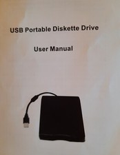 USB 3.5" external floppy drive - from China - no part  - 1.44 MB