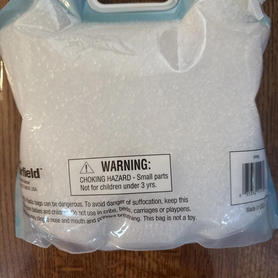 Cuentas de relleno con peso Fairfield de polietileno-6 lb Foto 2 de 3