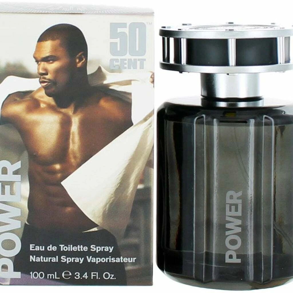 FIFTY 50 CENT POWER EDT Natural Spray 3.4 oz NIB (001) Mens | eBay