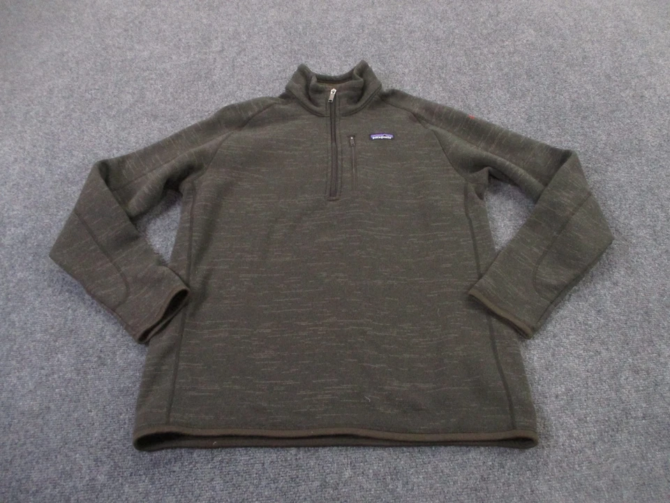 Patagonia Jacket Men L Brown Better Sweater Fleece Jumper Pullover Camping Adult - Image 2 of 4