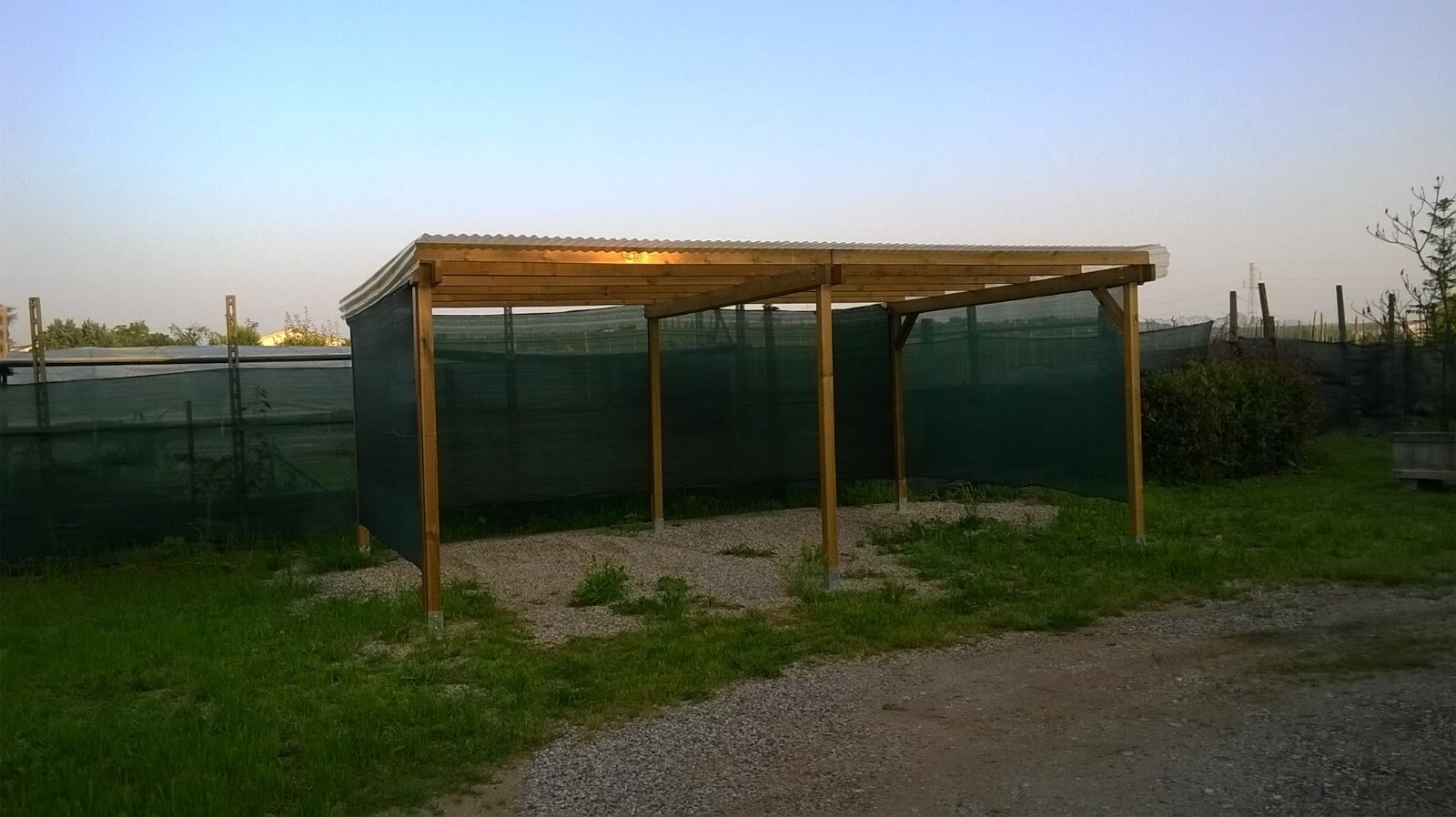 Pergola In Legno 3x3 Cm, In Pino Massello Impregnato 9x9 Cm, ALTEZZA 240 Cm - Foto 4