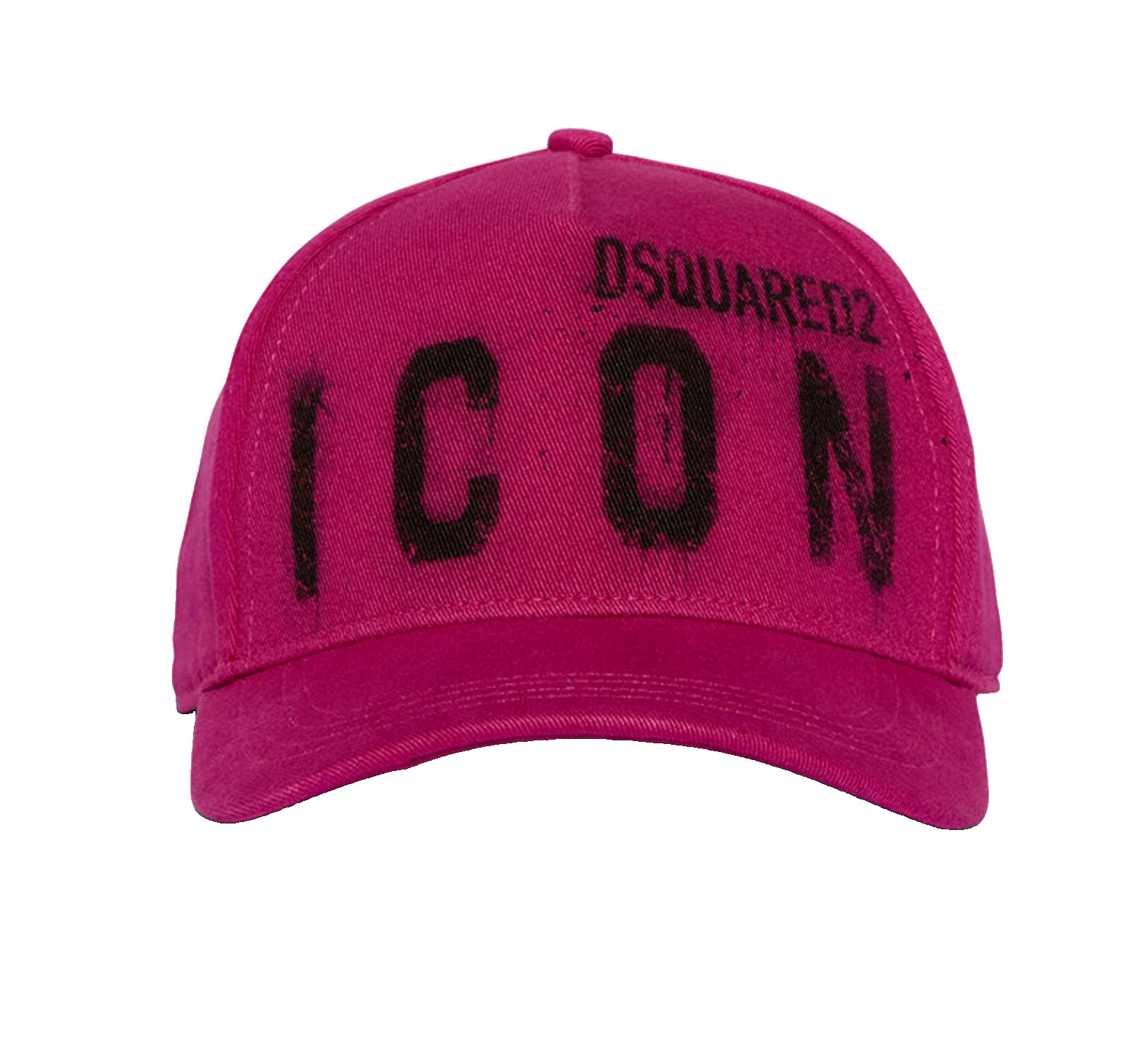 DSQUARED2 BE ICON Spray Paint Baseball Cap Trucker Hat New