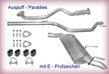 Abgasanlage + Flammrohr für PKW mit DPF für Opel Vectra C 1.9 CDTi Caravan + Kit