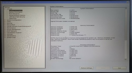 π« Dell Precision 5591 CAD/Design π« i7-8850H 15.6" FHD Touchscreen 16GB 1TB SSD - Picture 6 of 12