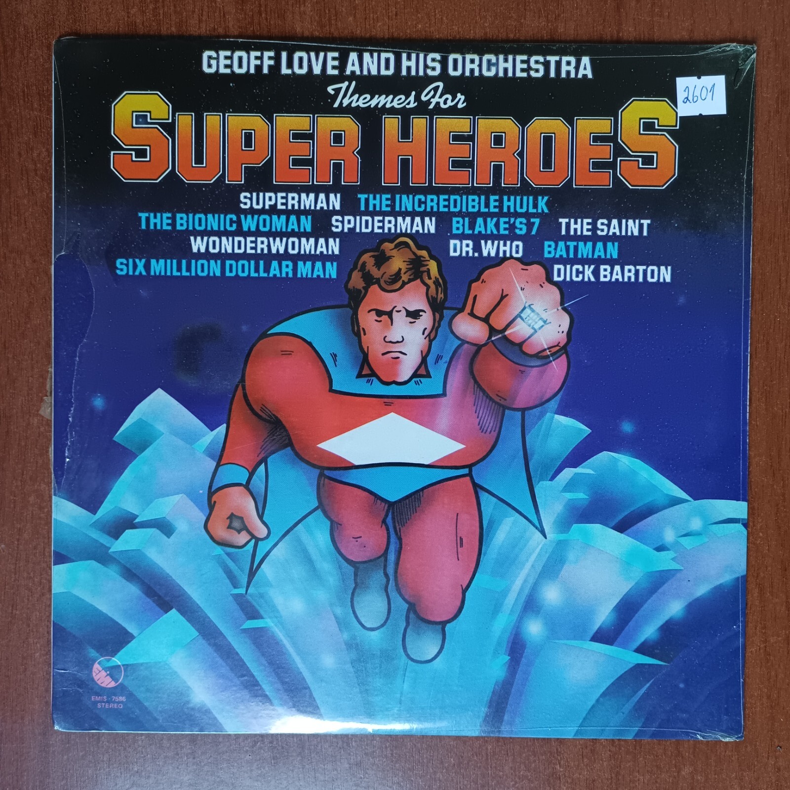 Geoff Love Y Orquesta – Tema De Super Heroes [1979] Vinyl LP Jazz Funk ...