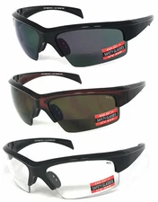 1 or 2 Pair(s) Safety Bifocal Vision Reading Sunglasses UV Protect Z87.1+ RE93