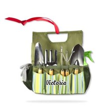 Personalized Gardening Christmas Ornament, Custom Gardening Girl Carry Bag Ornam