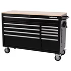 Husky 52 in. x 20 in. Black Mobile Chest Drawer Workbench Cabinet Storage Tool