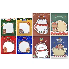 Wrapables Happy Holidays Christmas Sticky Notes,