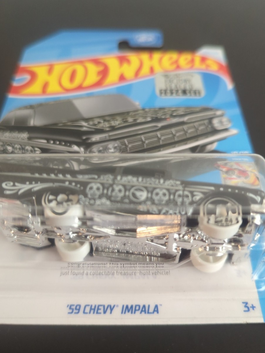 2024 Hot Wheels Treasure Hunt Black '59 Chevy Impala HW