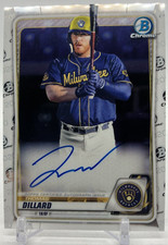 2020 Bowman Chrome Thomas Dillard autographed  (CPA-TDI)    bb1738