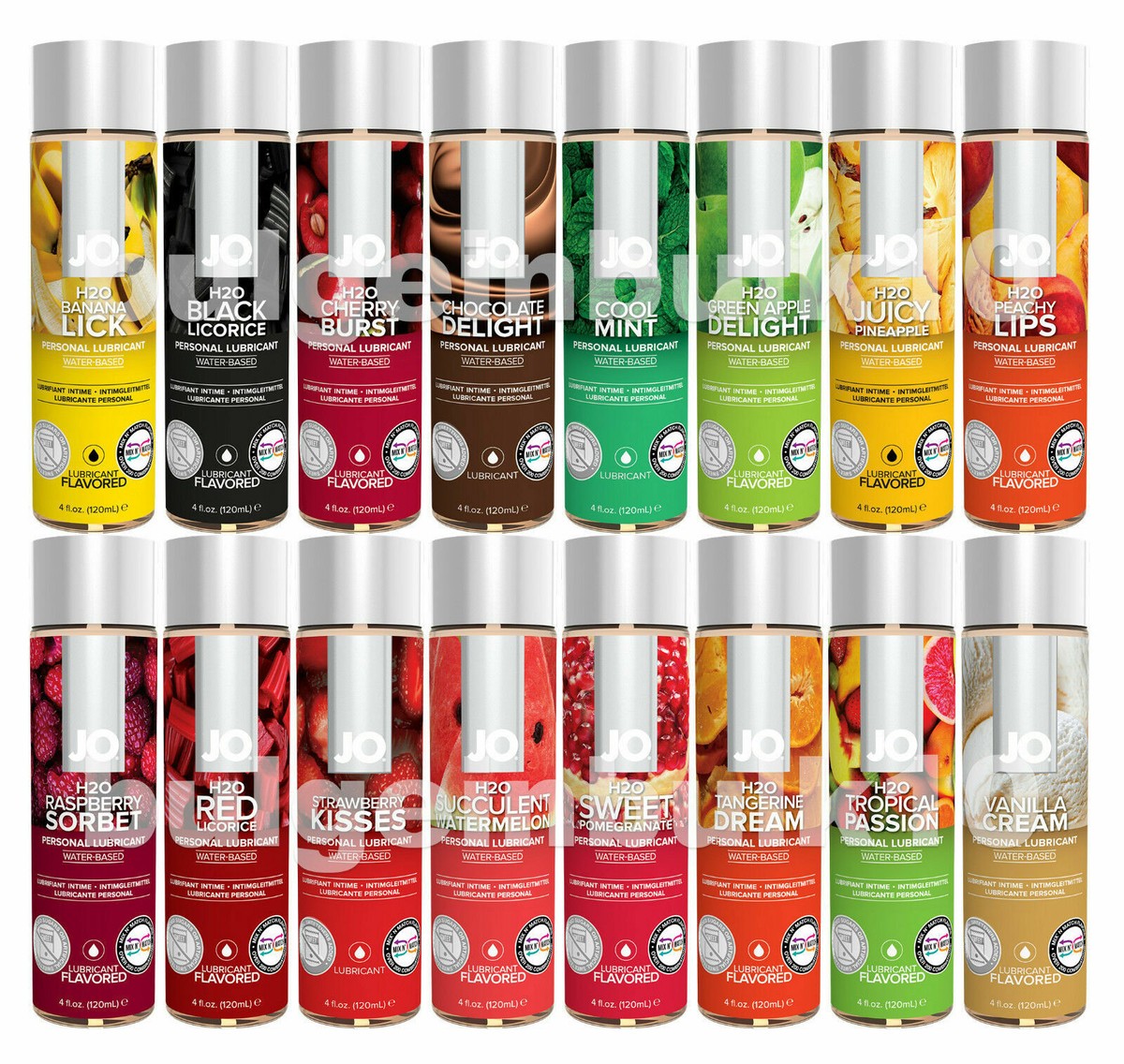 water based flavored lubricant KY Yours And Mine Water-Based Lubricant 2 Pack