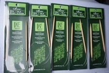 Clover Bamboo 24" Circular Knitting Needles 5,6,7,8,9